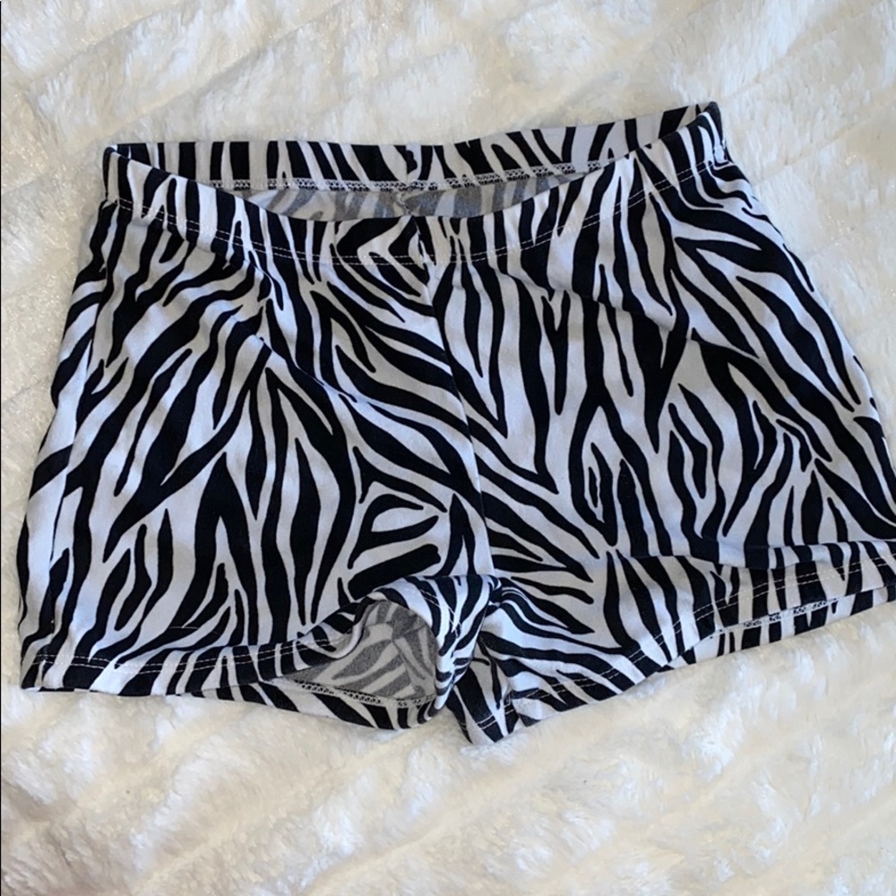 Zebra spandex